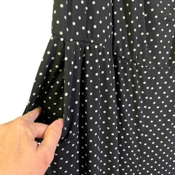 BY DESIGN Black &‎ White Polka-Dot Jumpsuit - NWT - Picture 6 of 15